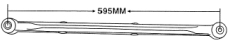 KIA 0K90128300B Lower Connect Line